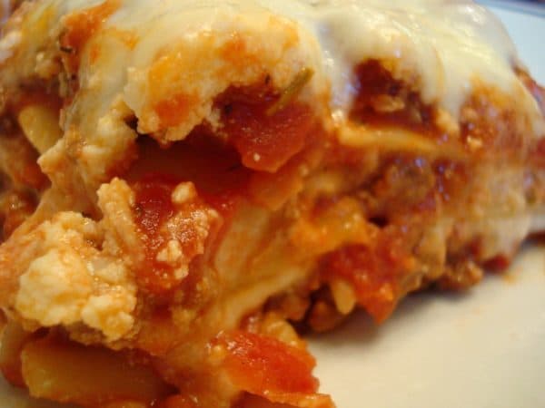 My Mom's Fabulous Lasagna