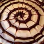 No-Bake Spiderweb Cheesecake