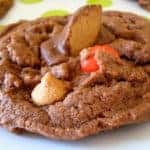 Loaded Peanut Butter Cup Chocolate Cookies