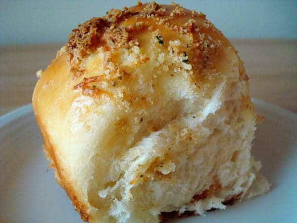 Cheese Rolls with Buttery Parmesan Crust
