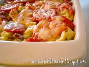 Tuscan Macaroni and Cheese Bake