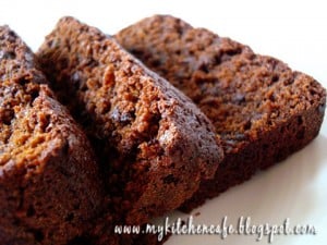Chocolate Chip Gingerbread Cake