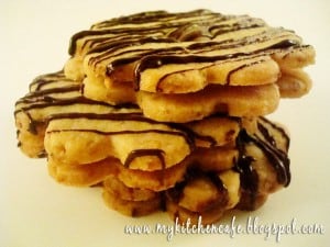 Caramel Shortbread Cookies