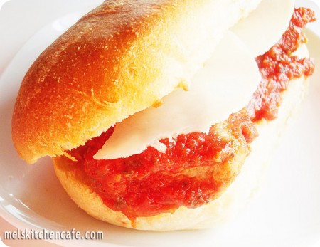 View 2 Rounded Corners Meatball Sub