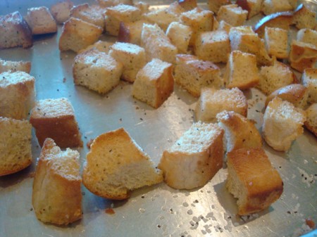 Baked Croutons