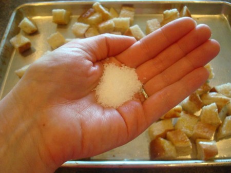 Coarse salt