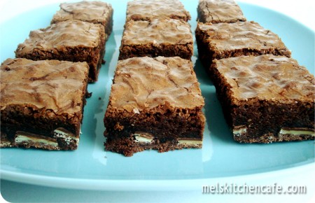 Brownies Full View JPG rounded corners with tag Andes Mint Brownies