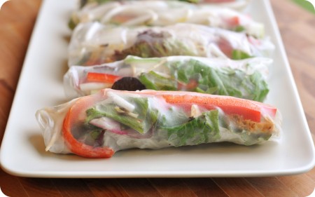 On Tray JPG rounded corners Vietnamese Spring Rolls