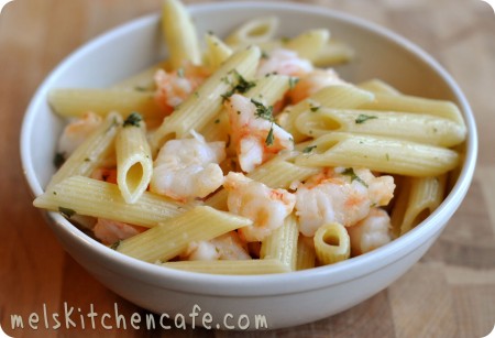 Garlic Shrimp Pasta