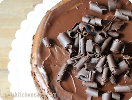 Top BLOG Chocolate Cheesecake