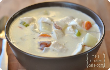 View 1 BLOG Cream Cheese Chicken and Vegetable Soup