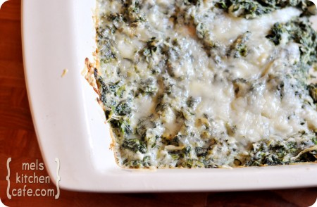Pan BLOG Spinach Gratin