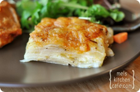 Plate BLOG Au Gratin Potatoes