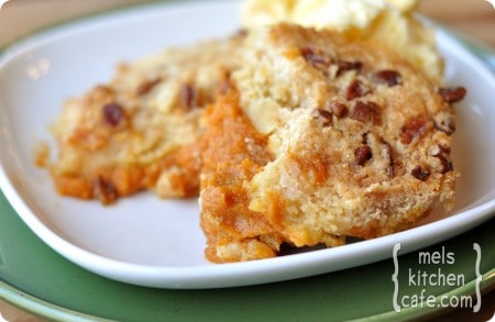 View BLOG Pumpkin Cobbler