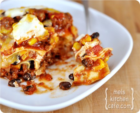 Mex Lasagna Bite BLOG Mexican Lasagna