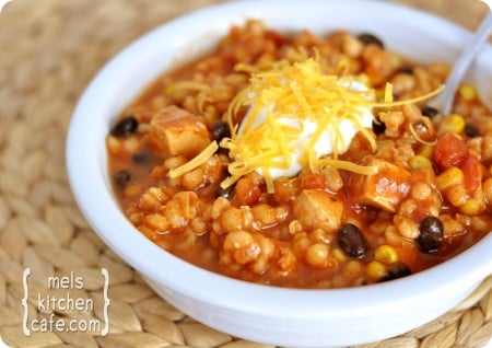 Barley Chicken Chili BLOG