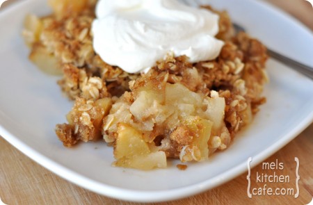 Crisp Closeup BLOG Apple Crisp