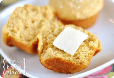 Split BLOg Whole Wheat Dinner Muffins