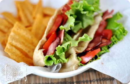 BLT Pockets 1 BLOG BLT Pita Pockets