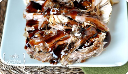 Balsamic Glazed Pork Loin
