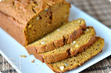 Pumpkin-Maple Hazelnut Bread