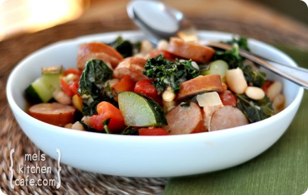 White Bean and Sausage Ragout