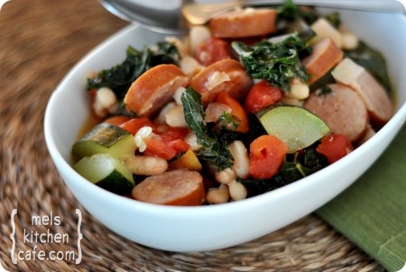 White Bean and Sausage Ragout