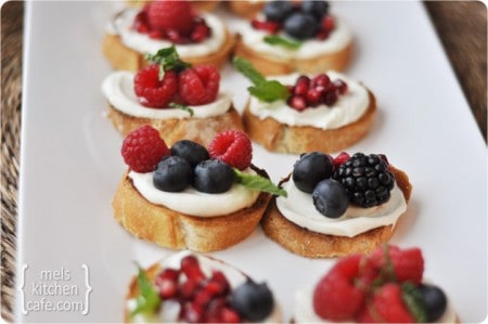 Berry Bruschetta