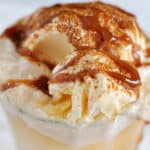 Caramel Apple Cider Floats
