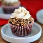 Toffee Crunch Cupcakes