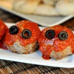 Spooky Eats: Breadstick Bones and Meaty Eyeballs