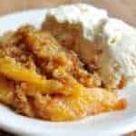 Peach Brown Betty