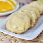 Orange Creamsicle Cookies