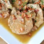 Smothered Pork Chops {Slow Cooker}