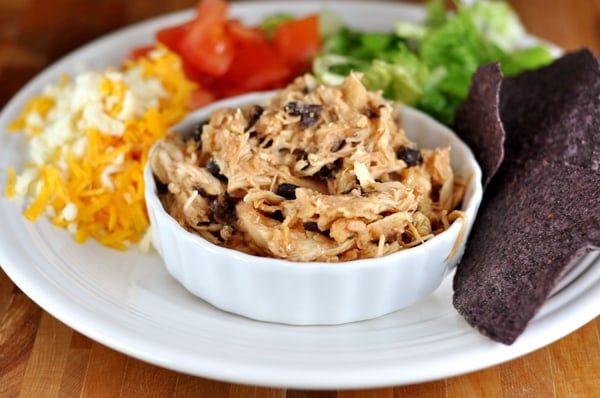 Pineapple Salsa Chicken {Slow Cooker}