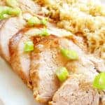 Roast Pork Tenderloin with Asian Glaze