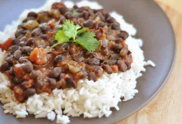 Classic and Simple: Black Beans and Rice
