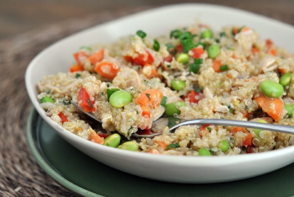 Thai Style Chicken and Quinoa Salad