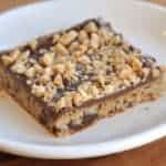 Chocolate Toffee Shortbread Bars