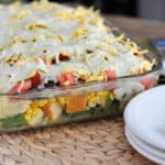 Layered Mexican Cornbread Salad