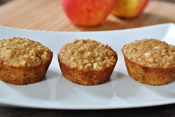 Healthy Oats and Applesauce Muffins