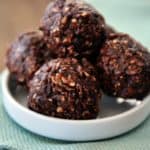 No-Bake Dark Chocolate Granola Bites