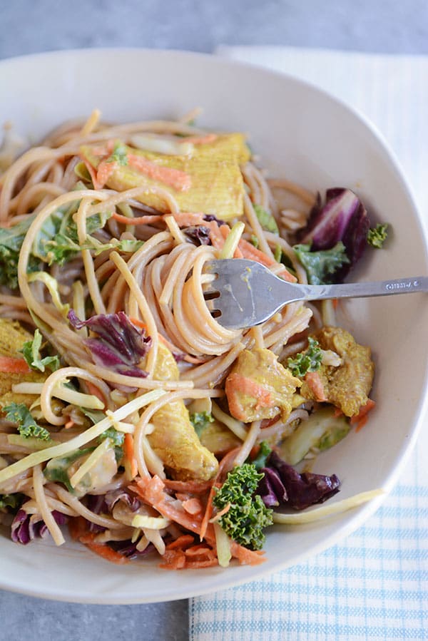 Satay Noodle Salad