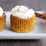 Amazing Crustless Pumpkin Pie Cupcakes