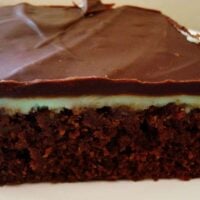 Brownie Ice Cream Cake  Recipe by Leigh Anne Wilkes