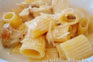 Lemon Cream Pasta with Chicken
