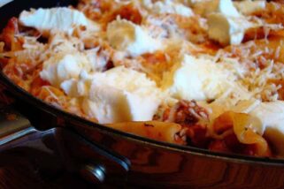 Simple and Meaty Skillet Lasagna