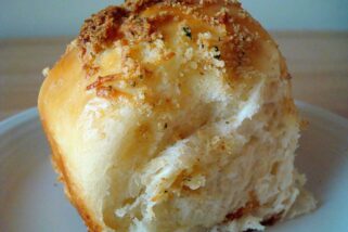 Cheese Rolls with Buttery Parmesan Crust