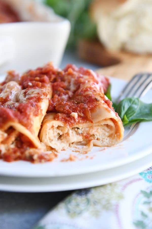 Easy Baked Cheese Manicotti Mels Kitchen Cafe picture pic