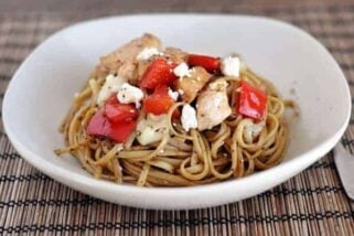 Balsamic Chicken Noodle Bowl